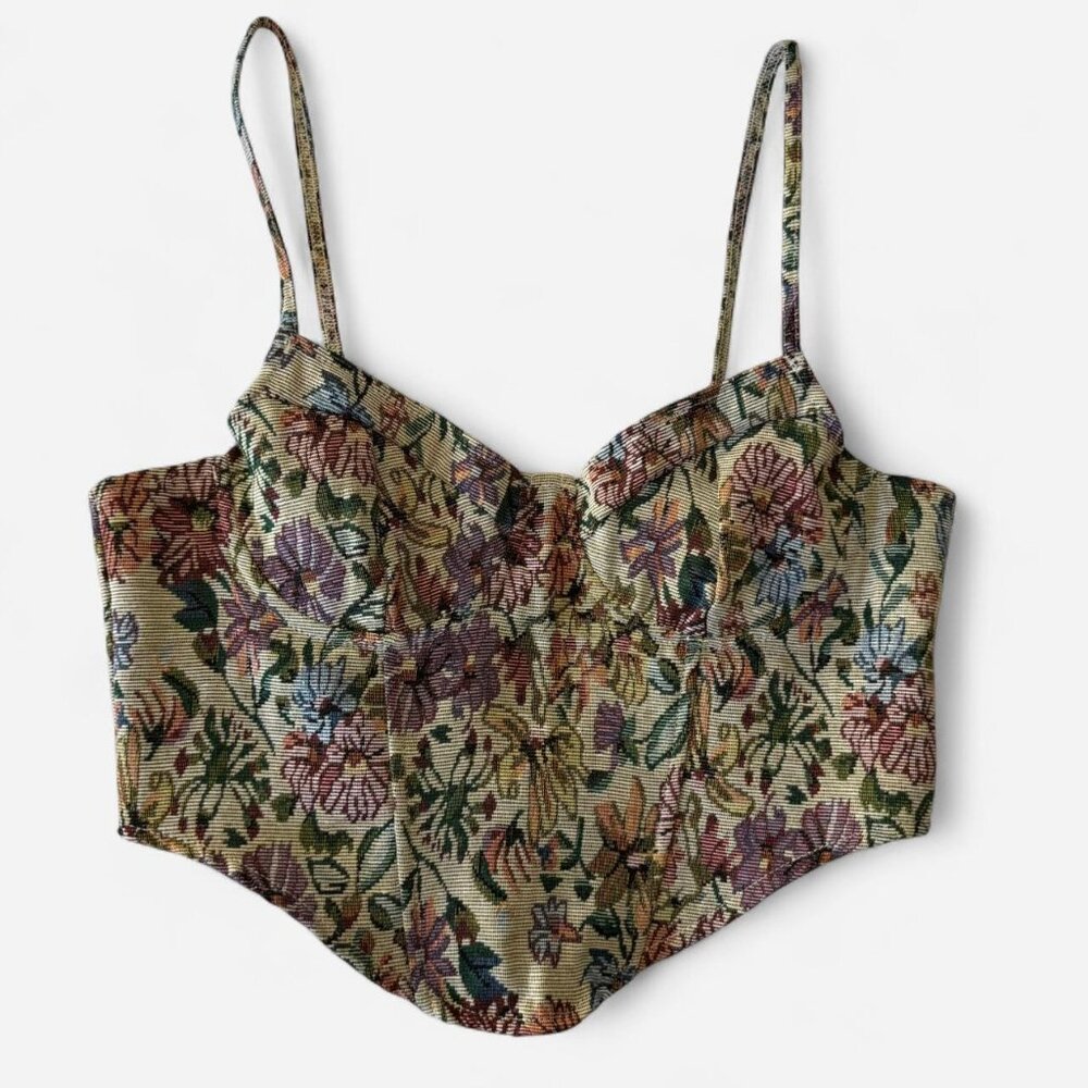 Floral corset